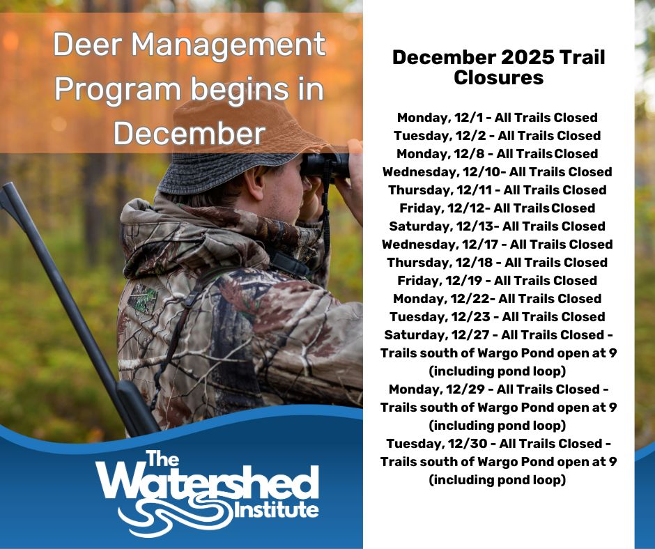 deer management the watershed institute 2025